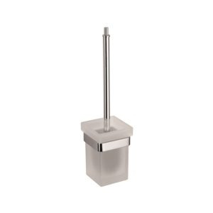 Millennium Wall Mounted Zoya Toilet Brush and Holder Brushed Nickel